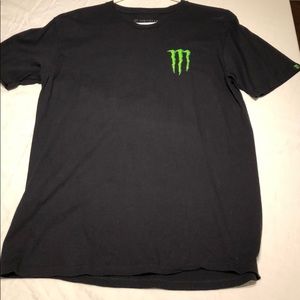 Monster Energy T Shirt Size Large - Authentic